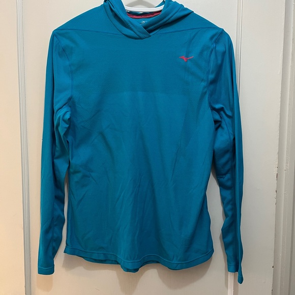 Mizuno Breath Thermo Long Sleeve Hoodie, W’s size Large - Picture 3 of 12